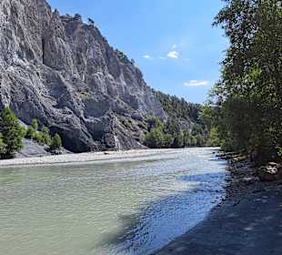 Rheinschlucht bei Versam