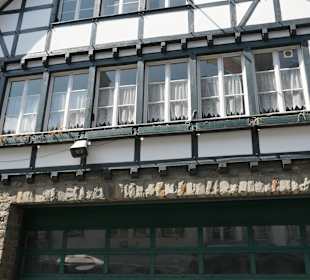 Bei einem Altstadt-Bummel durch Monschau