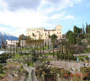 Schloss Trauttmansdorff und ein kleiner Teil der..