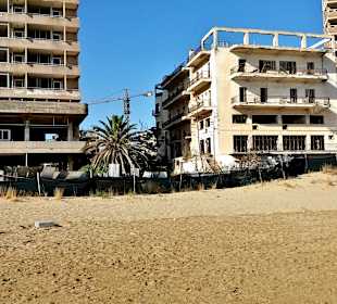  Famagusta - leer stehende Hotels seit 1974