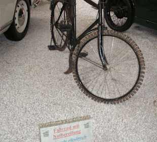 fahrrad mit notbereifung