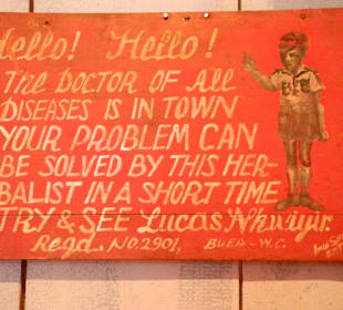 Hier praktiziert der Doktor