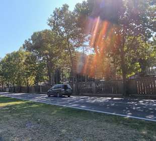 Die große Zufahrtstrasse Hafen