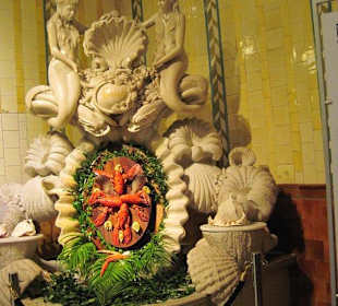 Harrods Deko Austernbar