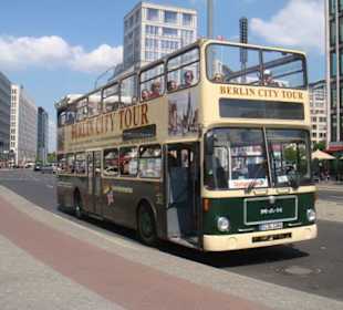 Einer unserer tollen Schiebedach-Busse