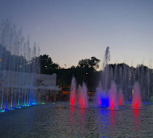 Аркадия, светомузыкальный фонтан