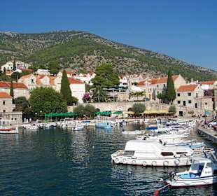 Teil der Hafenanlage