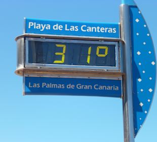 Sommerliche Temperatur