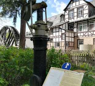 Der Wasserturm und Solepumpe