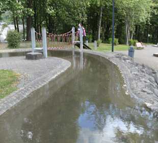 Wasserspielplatz bei der Edertalsper