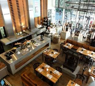 Blick von der Galerie 