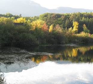 Herbststimmung am Montiggler See