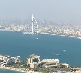 Burj al arab von oben 