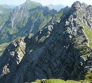 Beim Nebelhorn, dem Hausberg von Oberstdorf