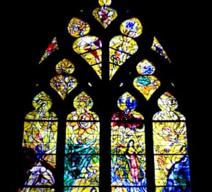 Die Welt bekannten Chagall Fenster 