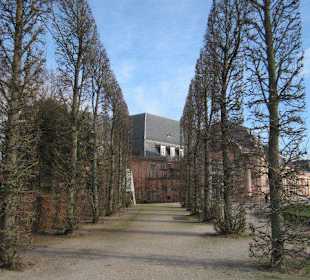 Schlosspark Schwetzingen im Winter