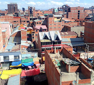 Ausblick Linea Plateada