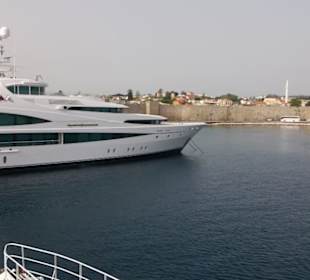 Die Überfahrt nach Marmaris vom Rhodos aus