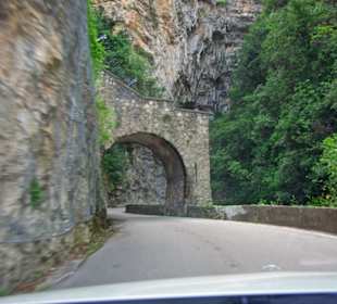Hier beginnt die Schlucht