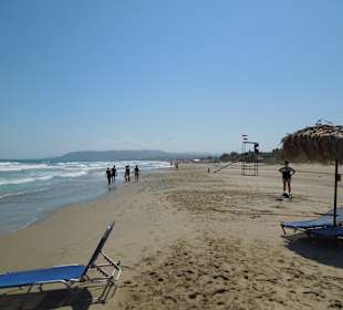 Strand Richtung Rethymnon