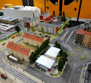 Eindrücke von der Modellbahn-Anlage im Museum