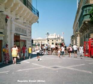 Republic Street in Valetta
