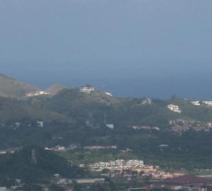 Blick vom Gipfel über die Bucht von Puerto Plata