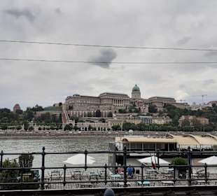 Burgberg / Burgpalast in Budapest,