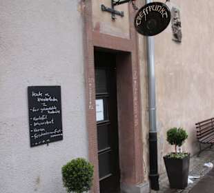 Eingang zum Klostershop