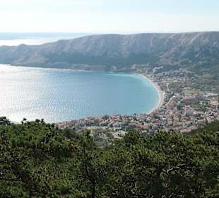 Wanderung von Baška hoch zum Mondplateau