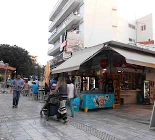 Shoppen und Essen in Altstadt Heraklion