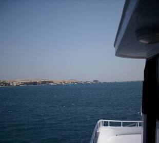 Auf dem Weg zu den Delfinen