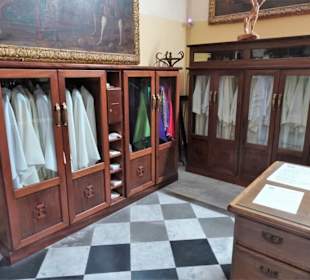 In der Sakristei der Kirche San Michele