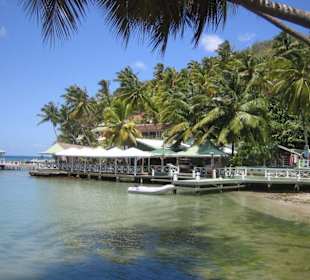 Blick auf das Restaurant