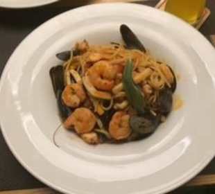 Penne mit Meeresfrüchten