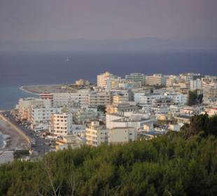 Rhodos Stadt von oben