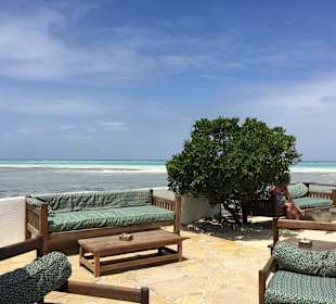 Terrasse zum Indischen Ocean