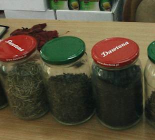 Verschiedene Grüntee's 