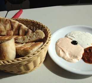 Vorspeise, gratis, lecker und scharf