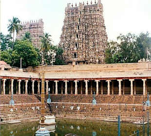 Madurai Tempelteich