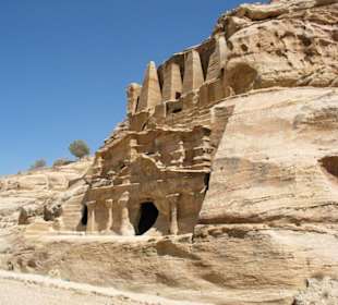 Spacer po Mieście Wykutym w Skale - Petra