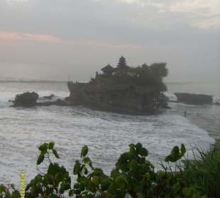 Sonnenuntergang bei Kokosnuss