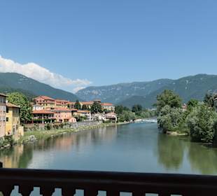 Blick von der Ponte degli Alpini