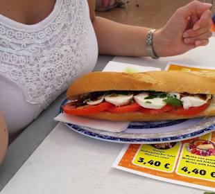 Baguette Tomate Mozzarella