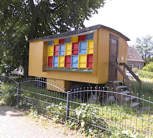 Der alte Imkerwagen