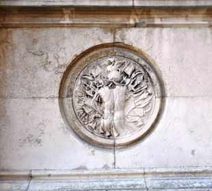 Relief in der Fassade der Santa Maria Formosa