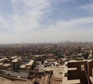 Blick von der Zitadelle des Saladin über Kairo