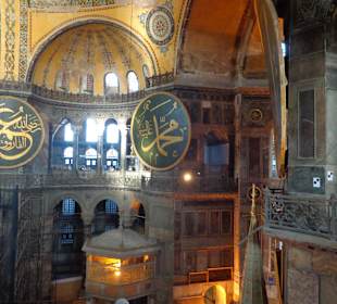 Blick von der Galerie