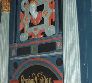 St. Peter - Detail an der Kanzel