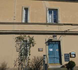 Café Villa Remeis oberhalb vom Kloster Michelsberg